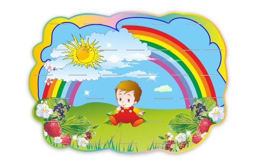 Стенд-подставка для лепки (Набор Ягодка) Р10-3