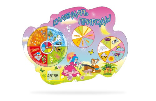 Календарь природы из набора Золотой ключик Н2399р