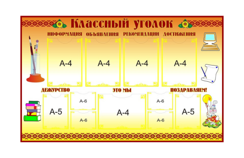 Стенд Классный уголок 20678р