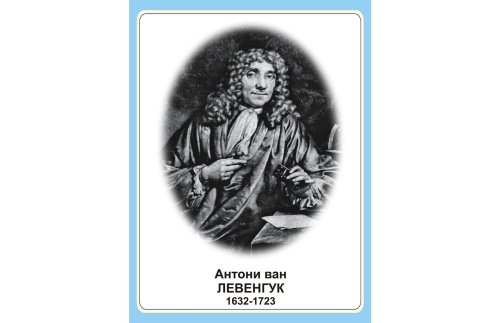 Стенд портрет Антони ван Левенгук Н2327-4