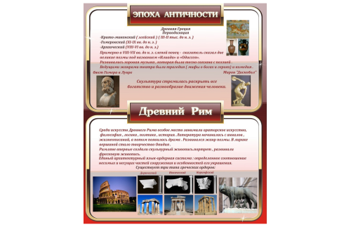 Стенд Эпоха античности К2061-4