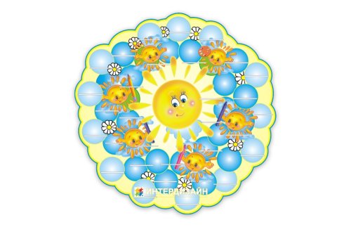 Стенд для поделок на 30 полочек 4036