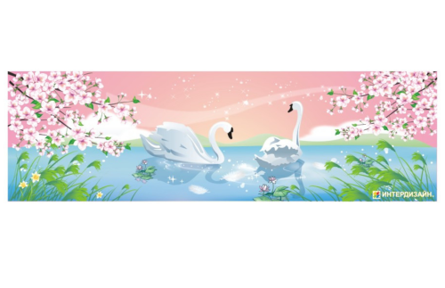 Фотообои "Лебеди" 7134р