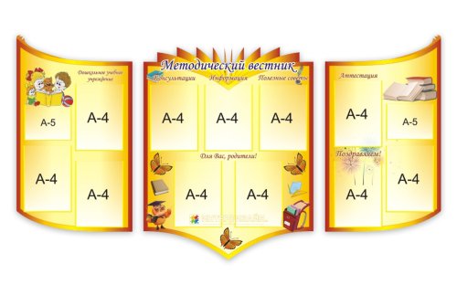 Композиция стендов "Методический вестник" 7271