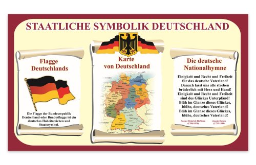 Стенд "Государственная символика Германии" 8214