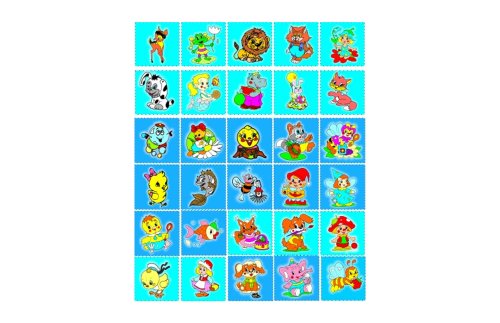 Наклейки маркировочные 100х100 00224р