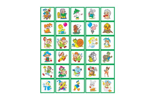 Наклейки маркировочные 50х50мм 00223Р