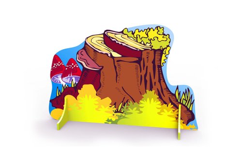 Декорация "Пень" 8168