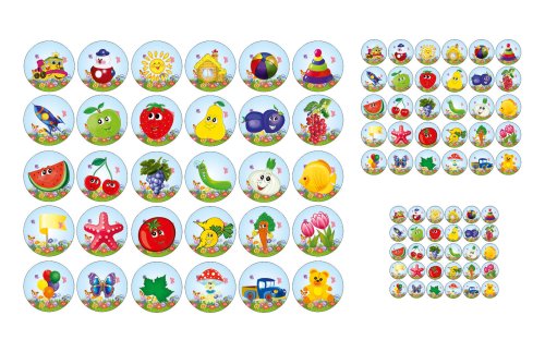 Комплект маркировочных наклеек 8664