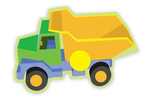 Держатель для рисунка " Грузовичок" 4245