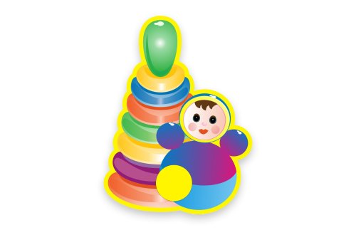 Держатель для рисунка "Пирамидка" 4244