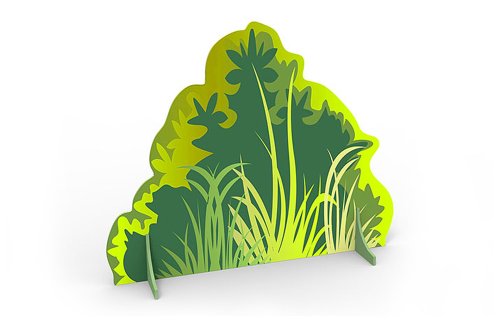 Декорация "Зеленый кустик" 9223