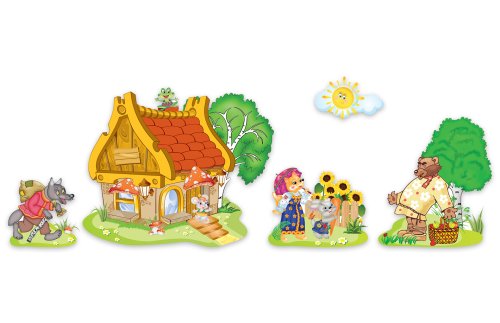 Композиция к сказке "Теремок" 9392