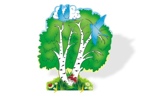 Декорация напольная "Березка" 9672