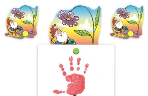 Крепление для рисунка "Гномик" 3827