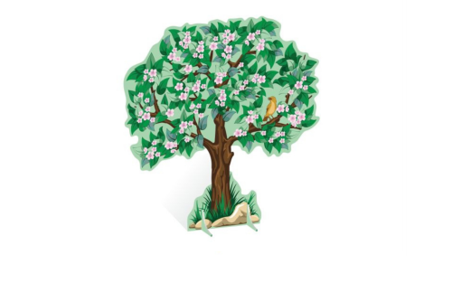 Декорация для утренников "Весенняя яблоня" 10824