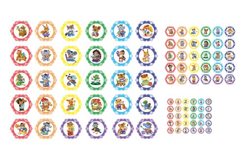 Комплект маркировочных наклеек "Сказка" 11689