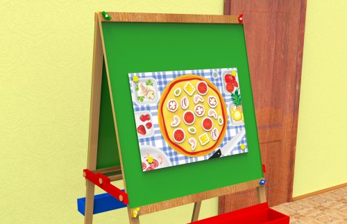 Магнитная игра "Пицца/пирог" 11438