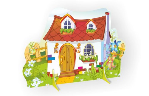 Декорация "Домик с черепичной крышей" 12058