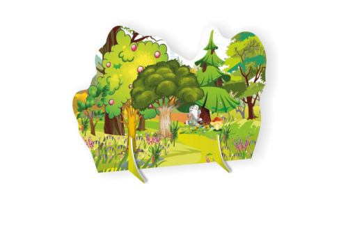 Декорация "Лес" (с  зайчиком) 12073