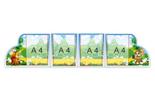 Стенд-ширма "Лесовичок"  12093