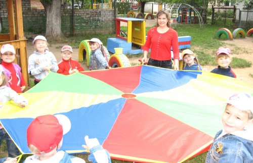 Парашют большой с сумкой d=3,5м 0А-00000147