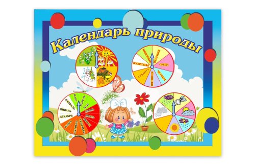 Стенд "Календарь природы"  12176