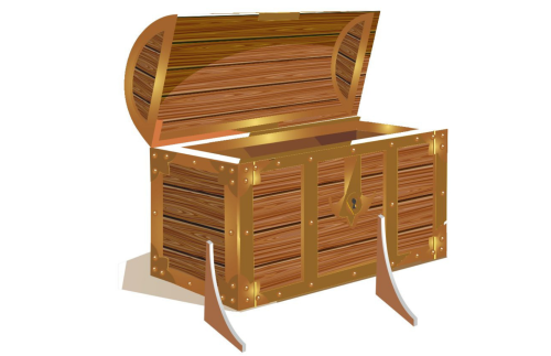 Декорация театральная "Сундук" 12183