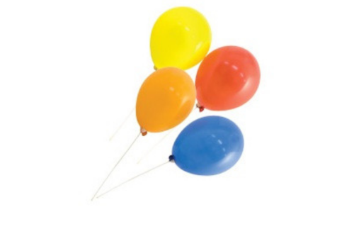 Шары воздушные с держателями (набор 6+6шт.) 0054