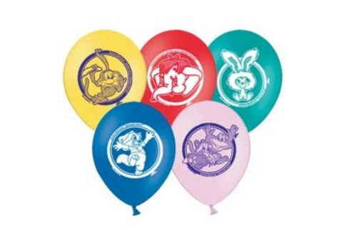 Шары воздушные Мультфильмы (набор 5шт.) 0032