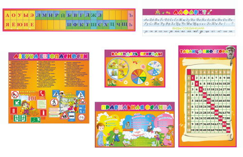 Комплект стендов для начальной школы №3 3259к3