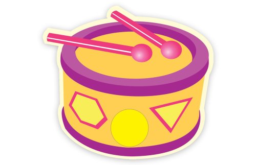 Крепление для рисунка "Барабан" 4241