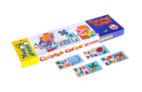 Домино "Умное домино. Составь слово" 464467