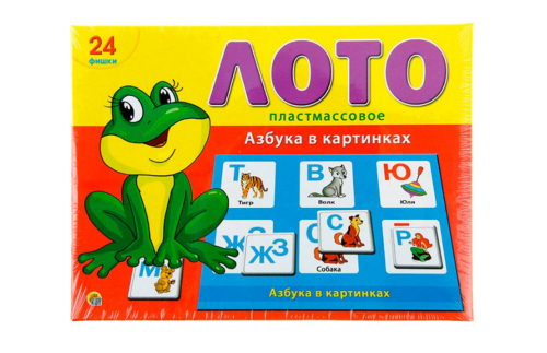Лото "Азбука в картинках" 527633