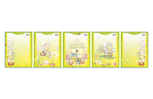 Стенд-ширма "Пчелки" 16566