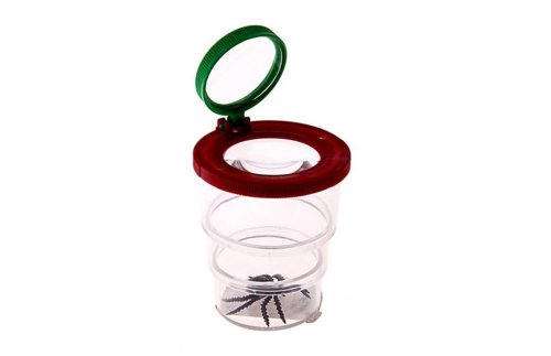Банка для изучения насекомых с лупой (2 шт.) 17098
