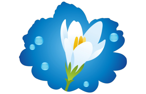 Цветок из набора декораций 8 Марта 5219