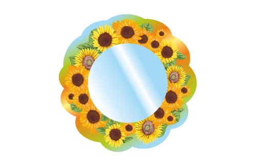 Зеркало "Подсолнух" 34518