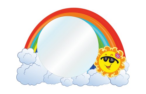 Зеркало "Радуга" 34522