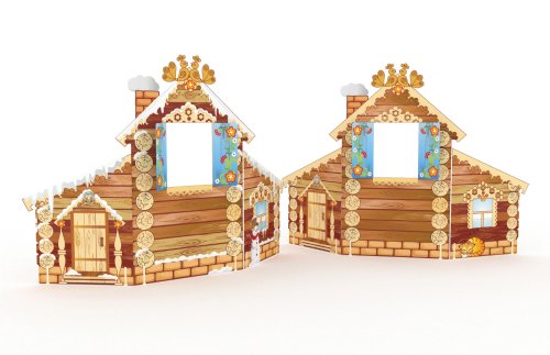 Дом-ширма двусторонняя 34621