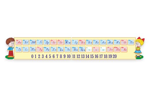 Стенд "Алфавит и счет" 35418