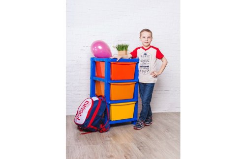 Система модульного хранения 3 секции 1-077И 