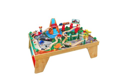 Игровой набор "ЖД станция. Мост через водопад" 1-024И