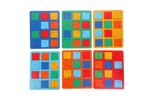 "Сложи квадрат" Б.П.Никитин, 3 уровень  1-028И