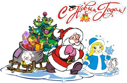 Стенд Новогодняя композиция 00481Р