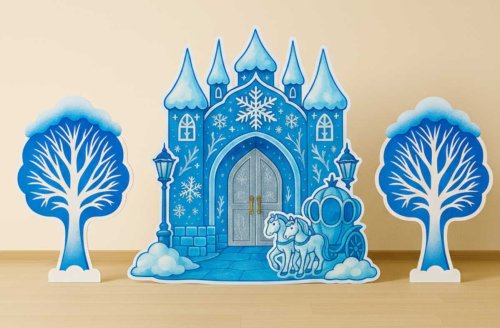 Комплект декораций "Сказка Ледяной принцессы" 52742
