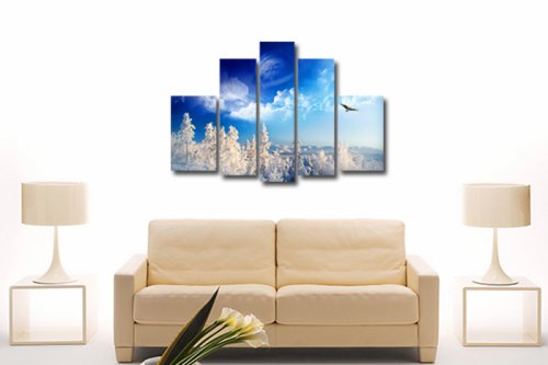 Модульная картина "Зимняя сказка" 17308