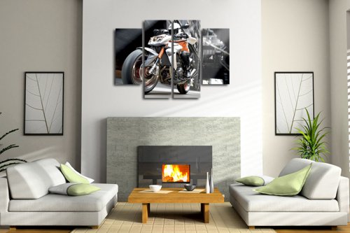 Модульная картина "Мотоциклист" 17310