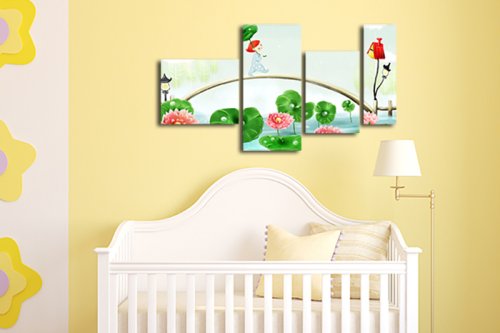 Модульная картина "Летний дождик" 17414