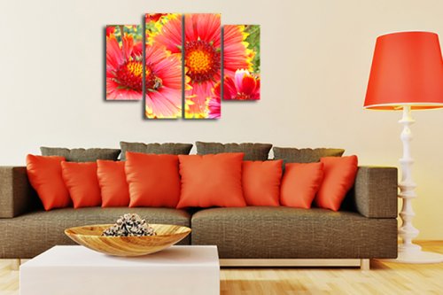 Модульная картина "Прекрасная гайлардия" 17437